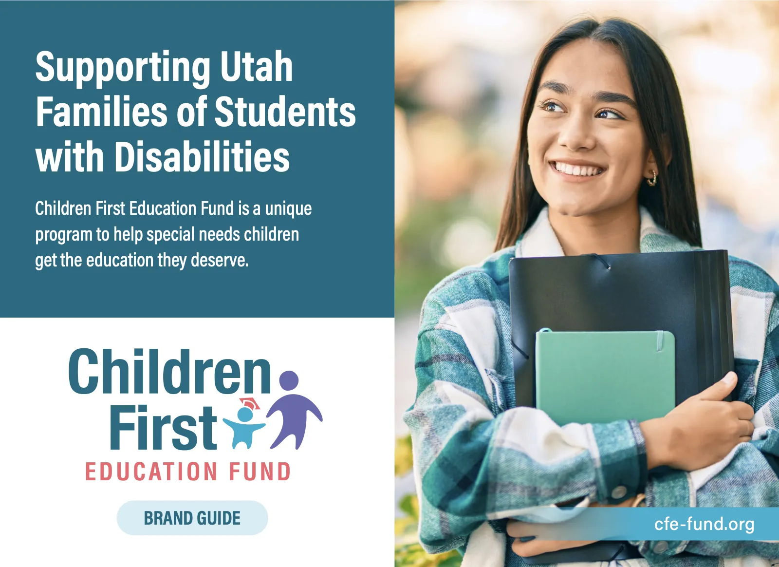 Children First Education Fund brand guide cover